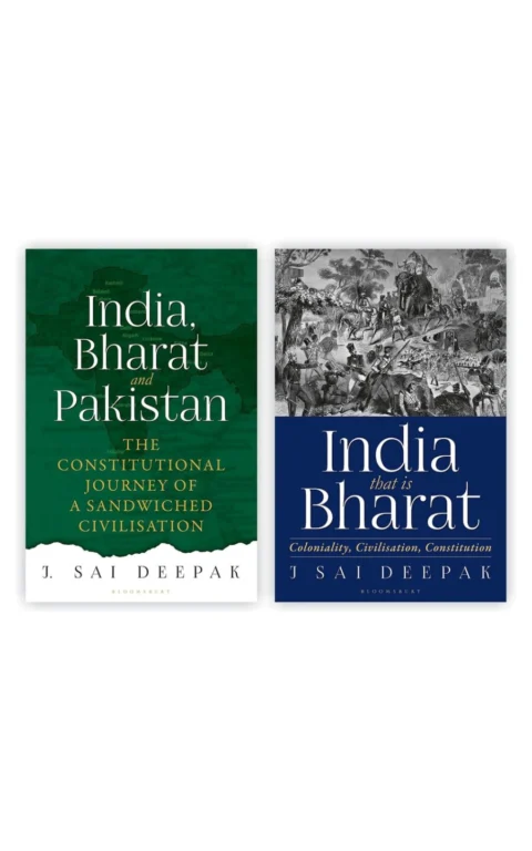 India Bharat And Pakistan, India That Is Bharat: Coloniality, Civilisation, Constitution- 2 Books Set