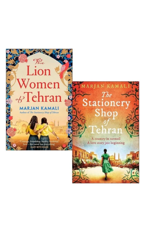 Marjan Kamali 2 Books Collection Set (The Lion Women Of Tehran & The Stationery Shop Of Tehran)