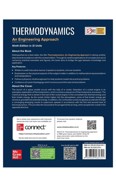 Thermodynamics, An Engineering Approach