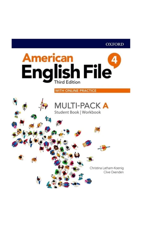 American English File: Level 4: Student Book/Workbook Multi-Pack A With Online Practice