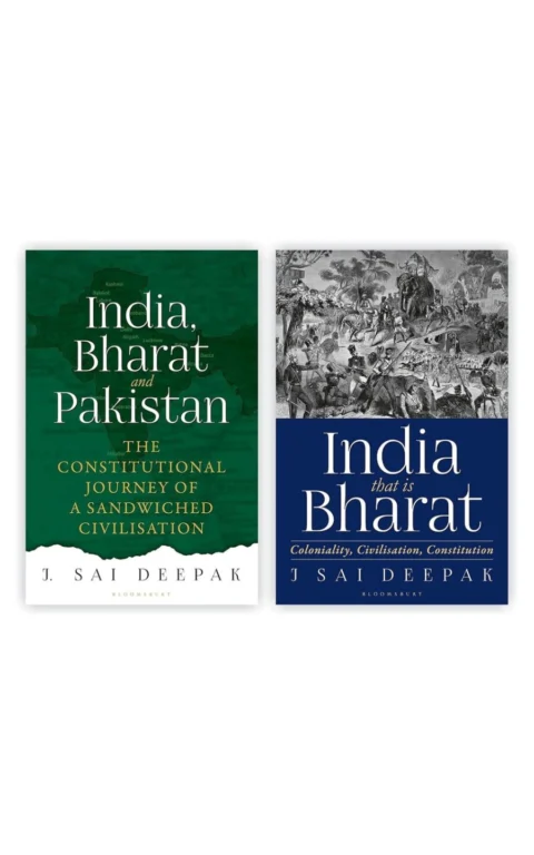 India Bharat And Pakistan, India That Is Bharat: Coloniality, Civilisation, Constitution- 2 Books Set
