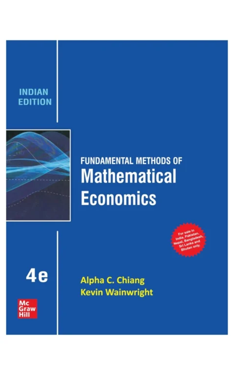 Fundamental Methods Of Mathematical Economics, 4Th Ed.