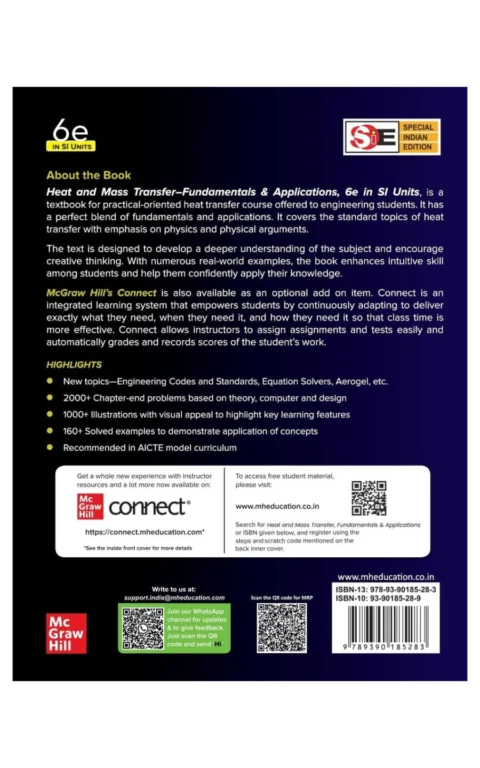 Heat And Mass Transfer - Fundamentals And Applications