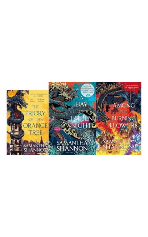 The Roots of Chaos Series 3 Book Collection Set: Priory of the Orange Tree & A Day of Fallen Night