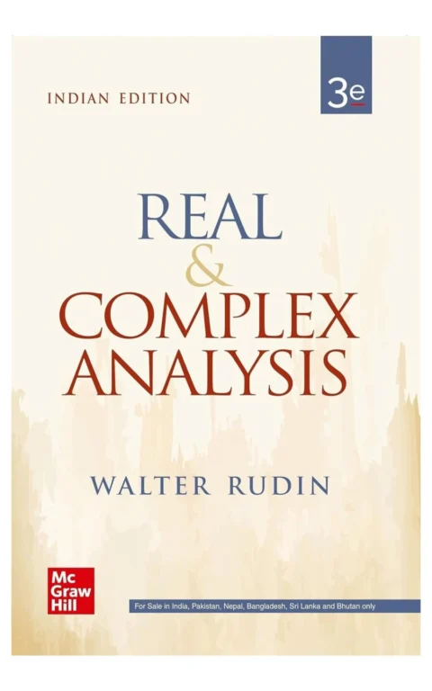 Real And Complex Analysis 3Rd Edition