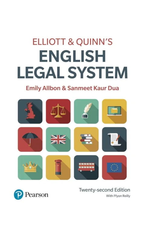 Elliott & Quinn's English Legal System
